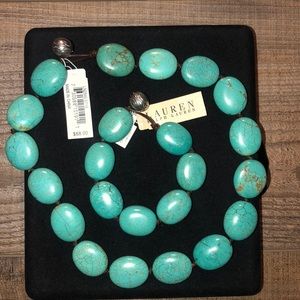 Matching necklace and bracelet